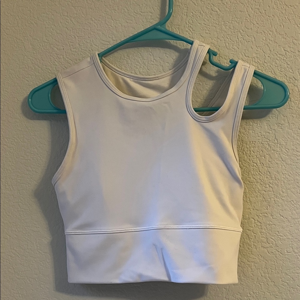 Lululemon Athletica White Sports Bra